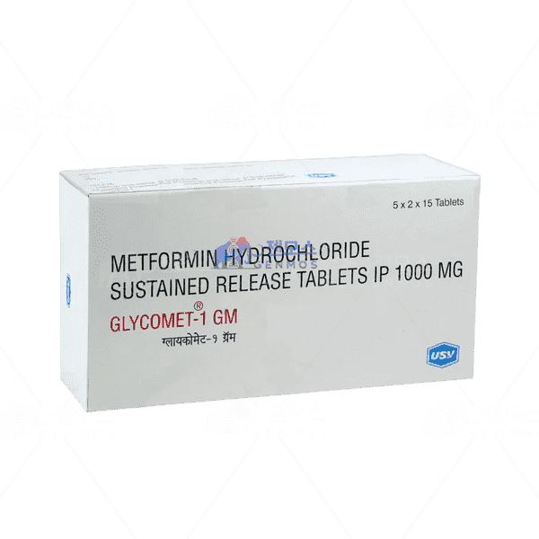 메트포르민 서방정 GLYCOMET 1000mg (150정)