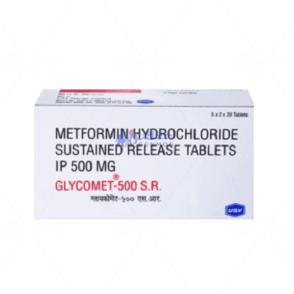 메트포르민 서방정 GLYCOMET 500mg (200정)