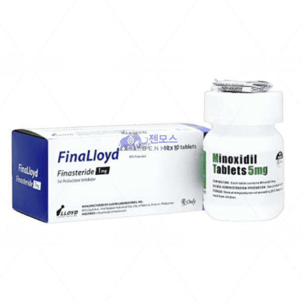 피나로이드(100정)+미녹시딜5mg(100정)