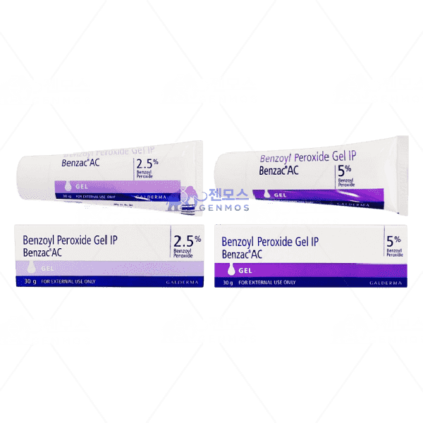 Benzac AC Gel 2.5%/5% 30g (3튜브)