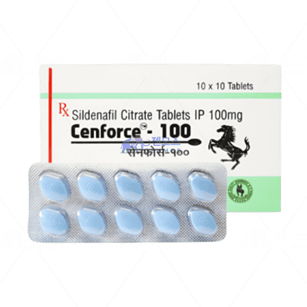 센포스100(비아그라 제네릭) 실데나필100mg (100정)