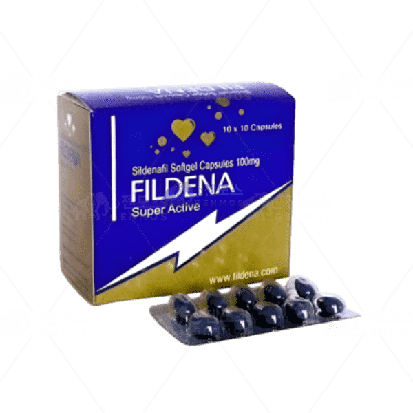 필데나 슈퍼 액티브(비아그라 제네릭) 100mg (100캡슐)