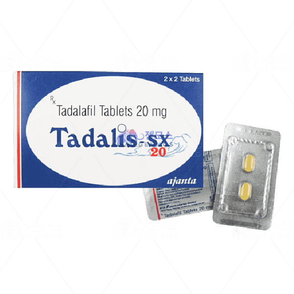 타다리스 SX 20mg (시알리스 제네릭) (1박스4정)