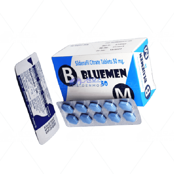 Bluemen(비아그라 제네릭) 100mg (100정)
