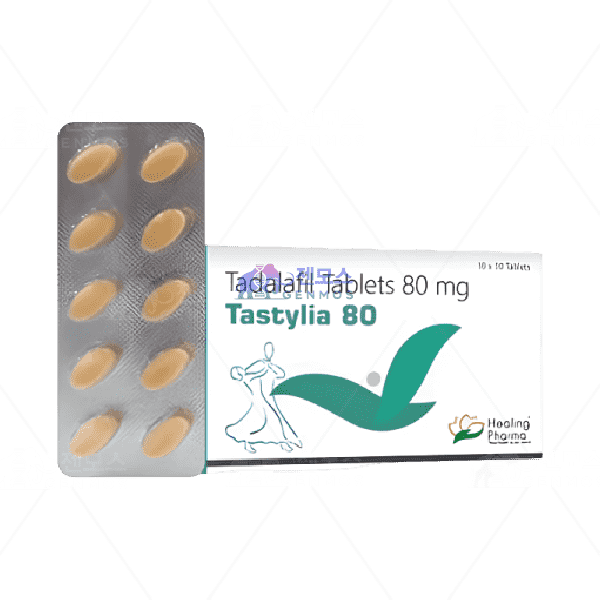 타스틸리아(시알리스 제네릭) 80mg (100정)