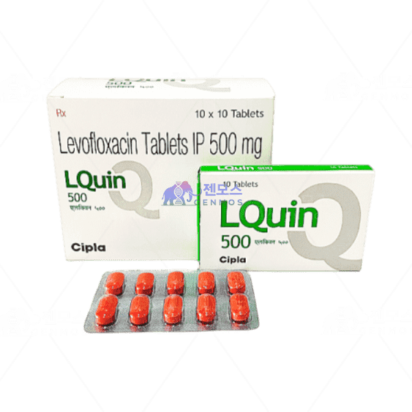 레보플록사신(LQUIN) 500mg (100정)