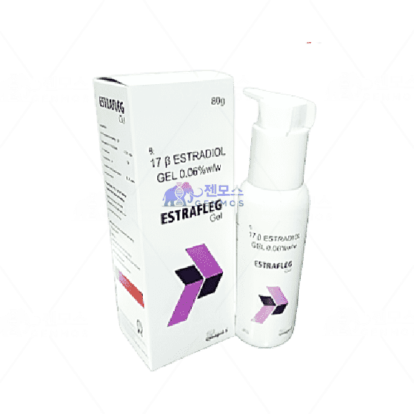 Estrafleg 17β Estradiol Gel 0.06% (80g)