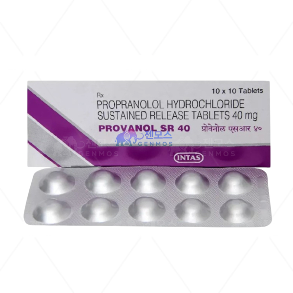 PROVANOL SR 40 (긴장완화) 100정