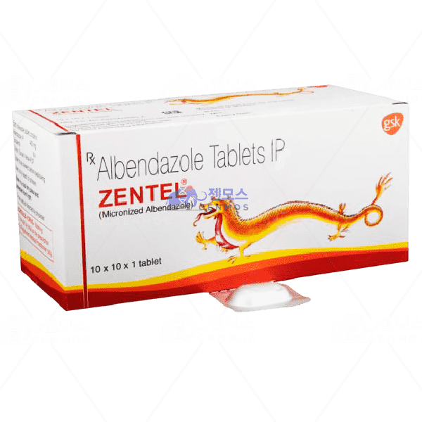 알벤다졸 400mg (100정, 대용량)