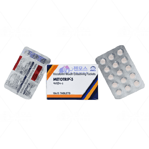 멜라토닌 Metotrip 5mg (150정)