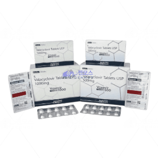 Vaxovir(발라시클로버) 500/1000mg (100정)