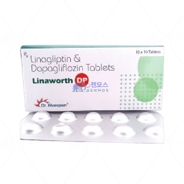 LinaWorth DP 10/5mg (다파리나 제네릭) 100정