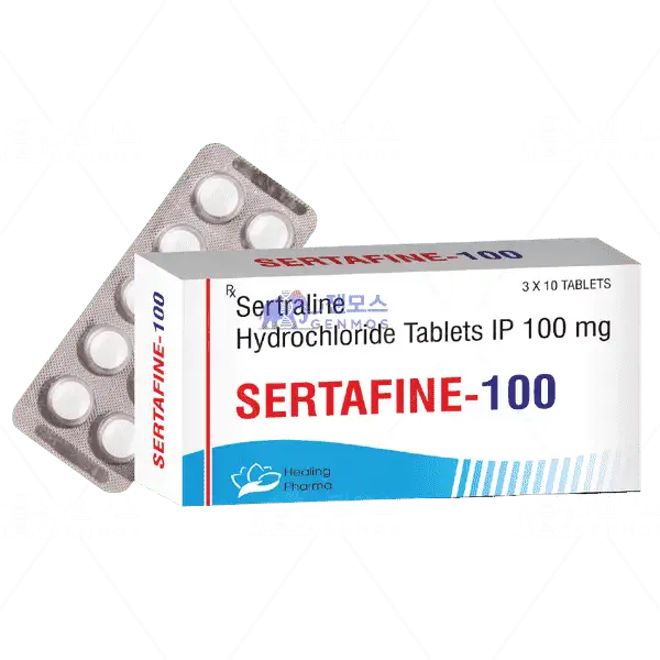 설트랄린 sertafine 100MG