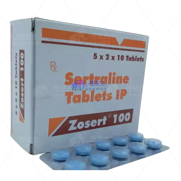 설트랄린 Zosert 100MG