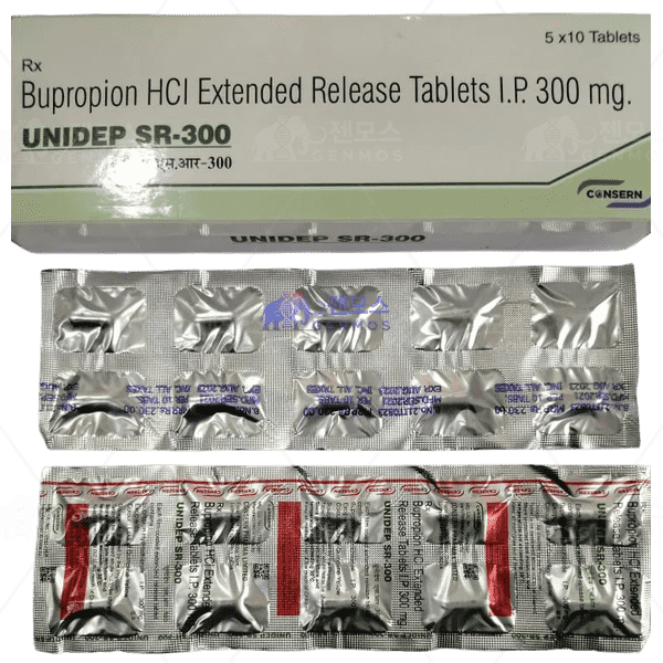 부프로피온 UNIDEP 300MG SR