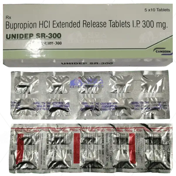 부프로피온 UNIDEP 300MG SR