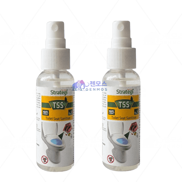 [허벌스트라테지]꺼림칙한변기시트 천연오일함유휴대용 변기세정제 50ml 2개