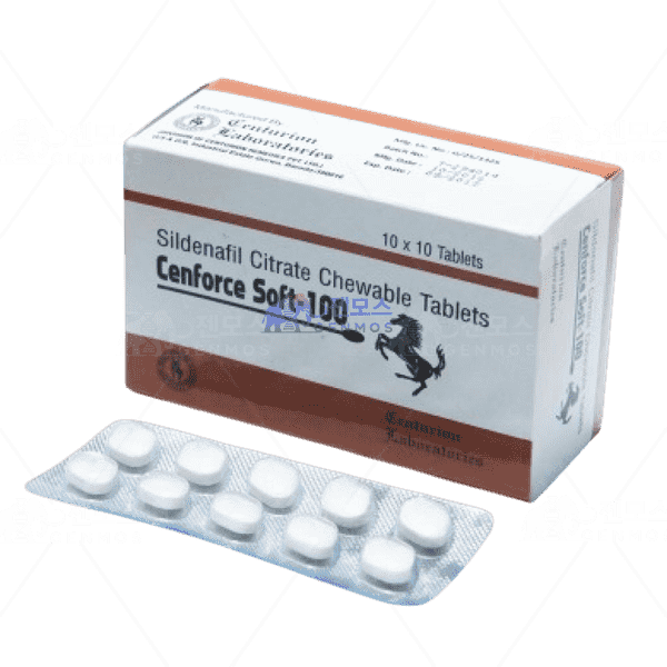 센포스 소프트 츄어블 (실데나필 100mg)