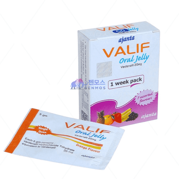 발리프 오랄젤리 20 (바데나필 20mg, 짜먹는)