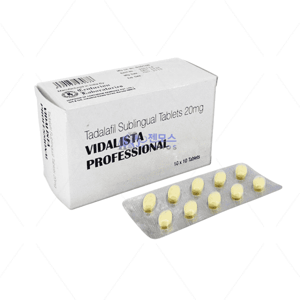 비달리스타 프로페셔널 (타다라필 20mg)