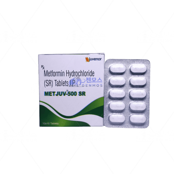 메트주브 SR-500 (메트포르민 500mg)