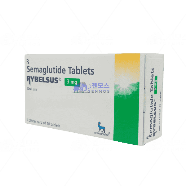 [오젬픽, 위고비] 리벨서스 정 3mg (Semaglutide 3mg)
