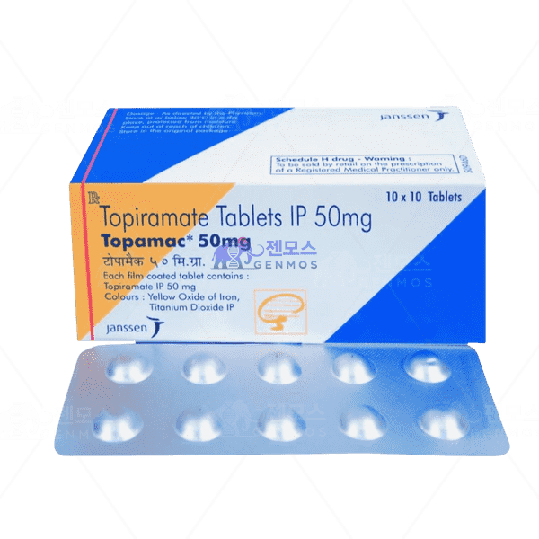 토파맥 50mg (토피라메이트 50mg)