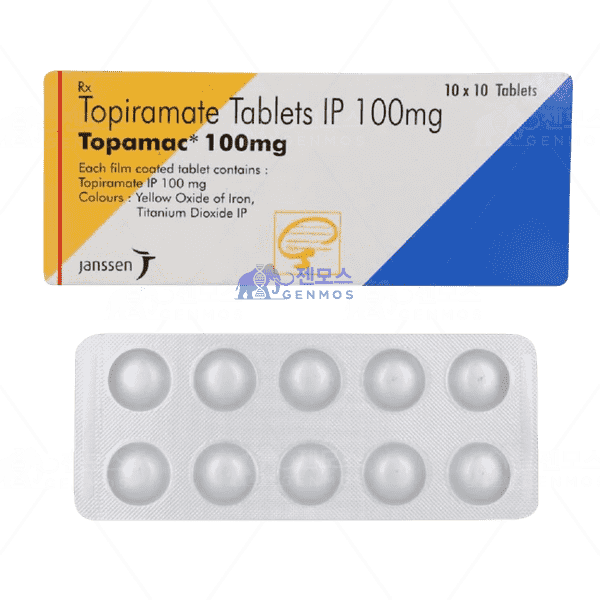 토파맥 100mg (토피라메이트 100mg)