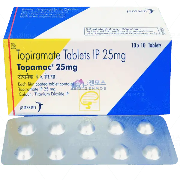토파맥 25mg (토피라메이트 25mg)