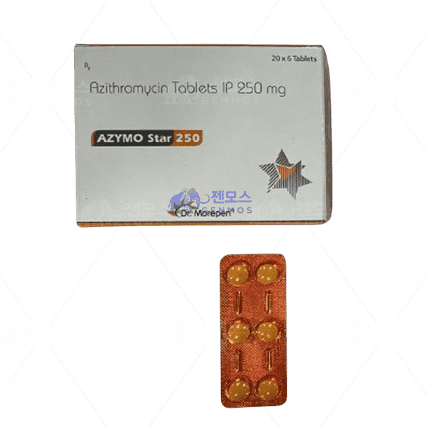 아지모스타 250 (아지트로마이신 250mg)