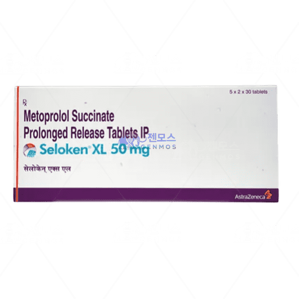 seloken xl 50 (메토프롤롤 숙신산염 50mg)