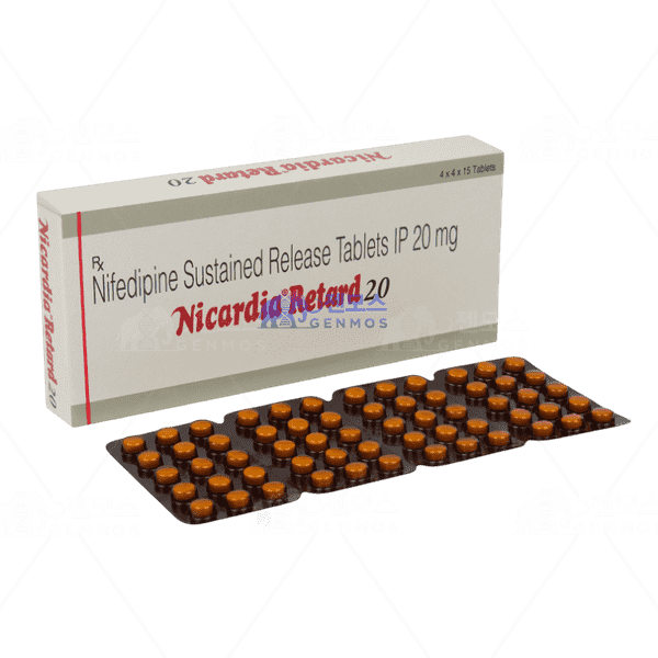 nicardia retard 20 (니페디핀 20mg)