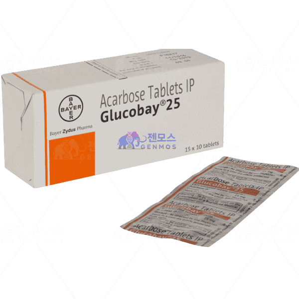 Glucobay 25 (아카보스 25mg)