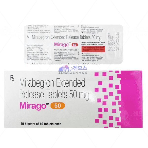 Mirago 50 (미라베그론 50mg)