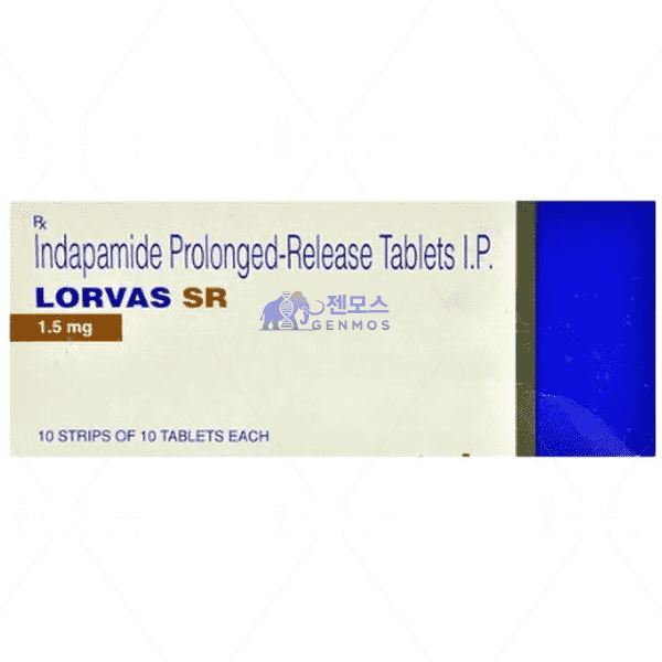 lorvas SR (인다파미드 1.5mg)