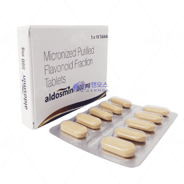 aldosmin 500mg (디오스민 450mg + 헤스페리딘 50mg)