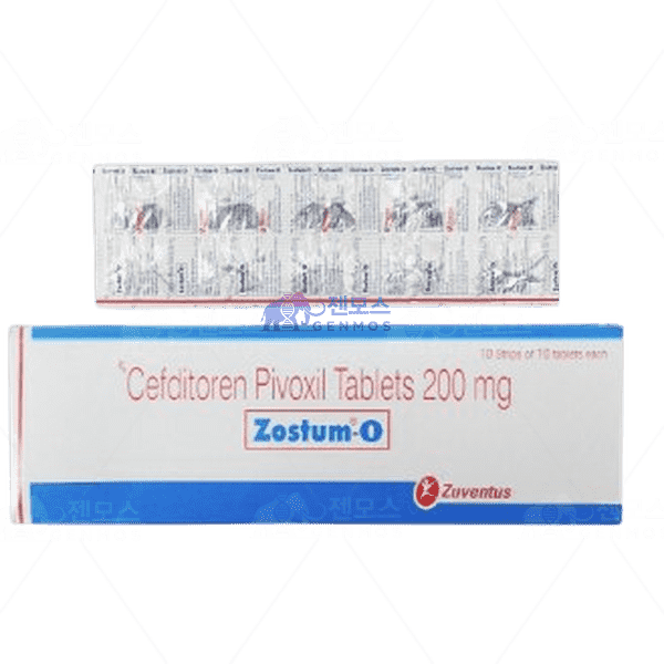 ZOSTUM-O (세프디트렌 피복실 200mg)