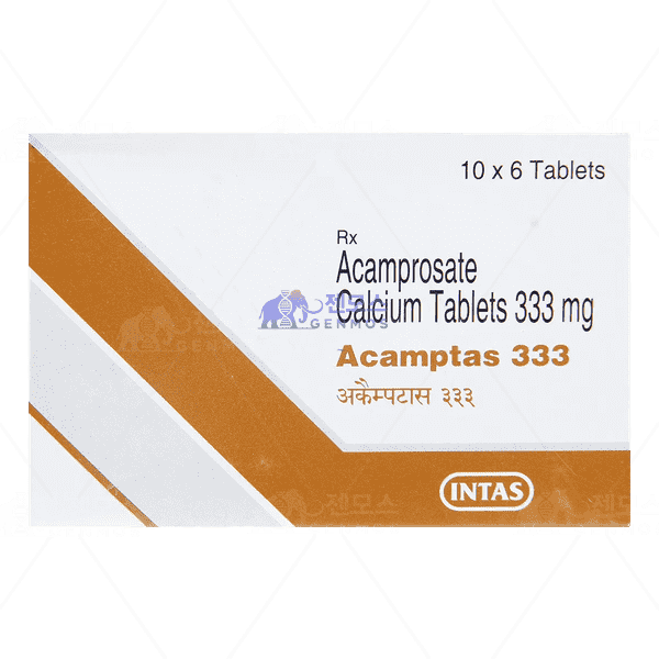 아캄프타스 333(아캄프로세이트 333mg)