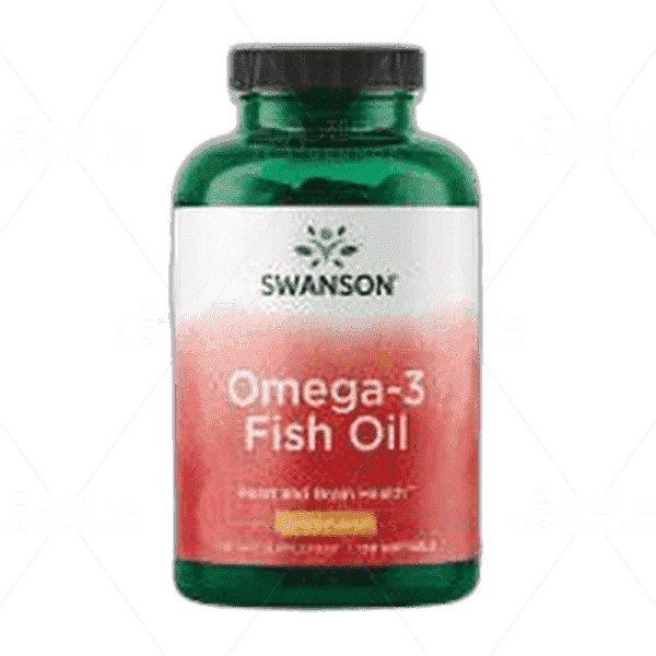 [[Swanson]] 오메가-3 피쉬 오일 레몬 맛, 150 소프트젤