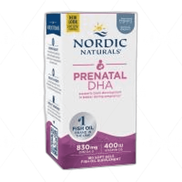 [[Nordic Naturals]] 프리네이탈 DHA 830 mg DHA 480/ EPA 205 +400 IU 비타민 D3, 180 소프트젤