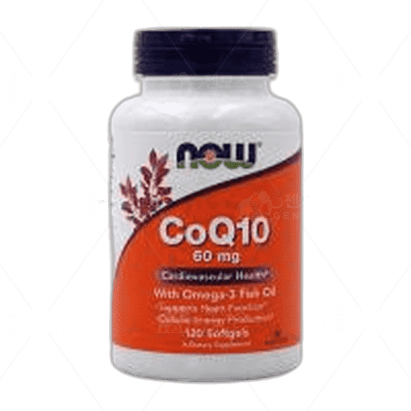 [[Now Foods]] 코엔자임Q10 60 mg 위드 오메가-3 피쉬 오일, 120 소프트젤
