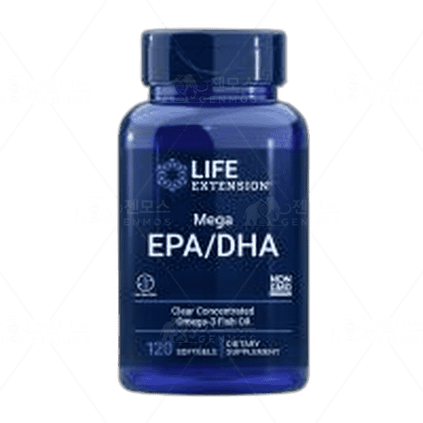 [[Life Extension]] 메가 EPA/DHA, 120 소프트젤