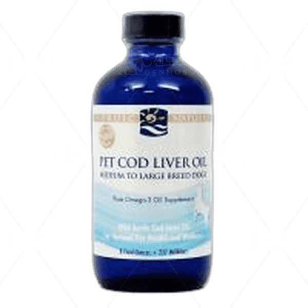 [[Nordic Naturals]] 펫 코드리버 오일 중대형 브리드 도그, 237 ml