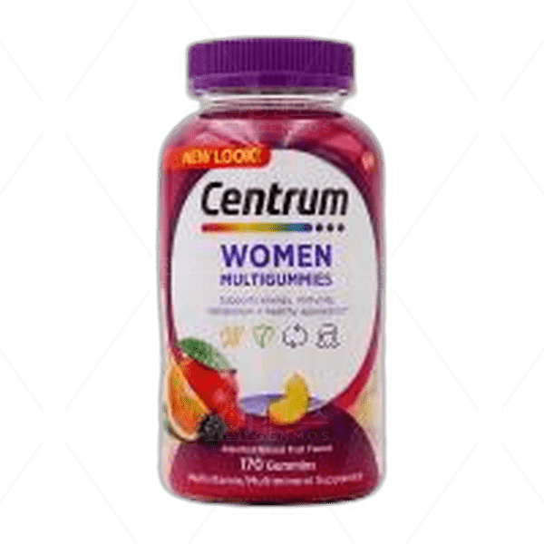 [[Centrum]] 센트룸 우먼 멀티구미 어솔티드 내추럴 후르츠 맛, 170 구미