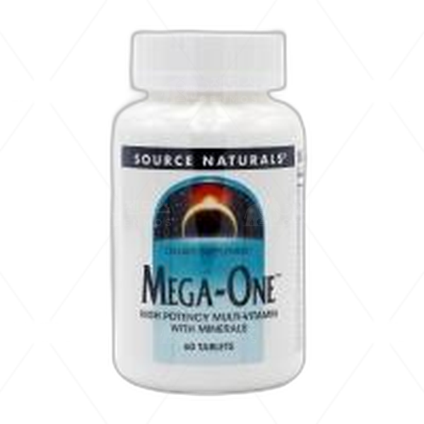 [[Source Naturals]] 메가-원, 60 타블렛