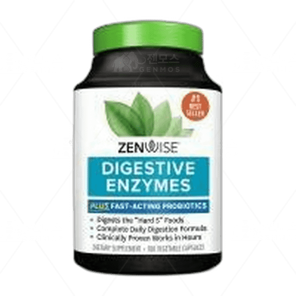 [[Zenwise Health]] 다이제스티브 엔자임 플러스 패스트 액팅 프로바이오틱, 180 베지캡슐