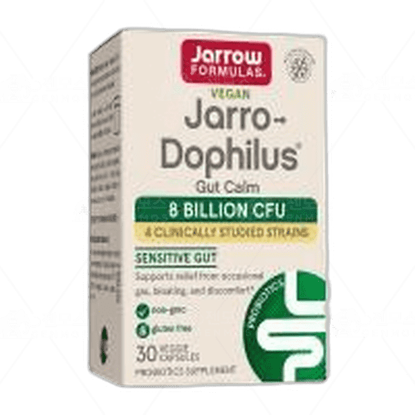[[Jarrow Formulas]] 비건 자로우 도피러스 거트 캄 80억 CFU, 30 베지캡슐