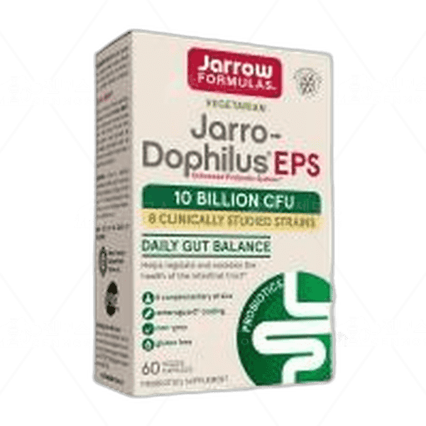 [[Jarrow Formulas]] 베지테리언 자로우 도피러스 EPS 유산균 100억 CFU, 60 베지캡슐