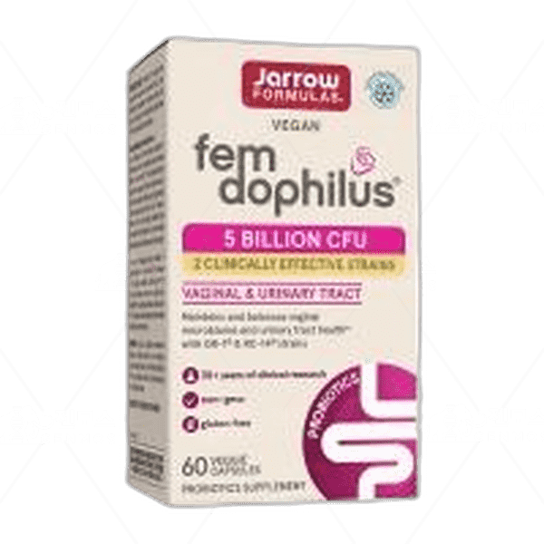 [[Jarrow Formulas]] 비건 펨 도피러스 유산균 50억 CFU, 60 베지캡슐