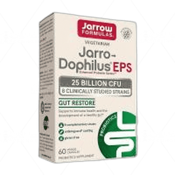 [[Jarrow Formulas]] 베지테리언 자로우 도피러스 EPS 유산균 250억 CFU, 60 베지캡슐